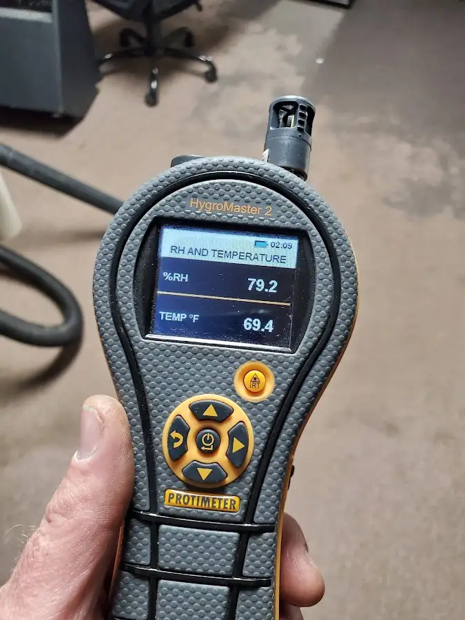 Moisture meter humidity assessment for Mold Remediation & Removal in Shrewsbury